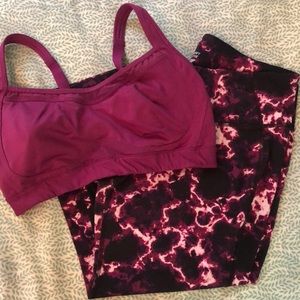 Old Navy Active Workout Outfit (Large) 36C Bra